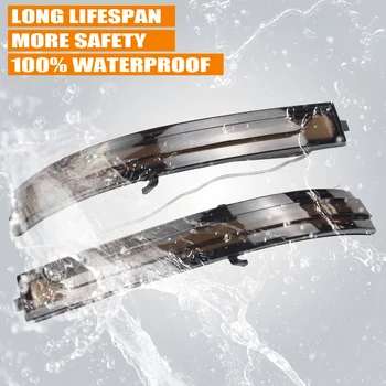 

LED Dynamic Turn Signal Blinker For Kia Optima K5 TF 2011-2015 Sequential Side Mirror Indicator Light