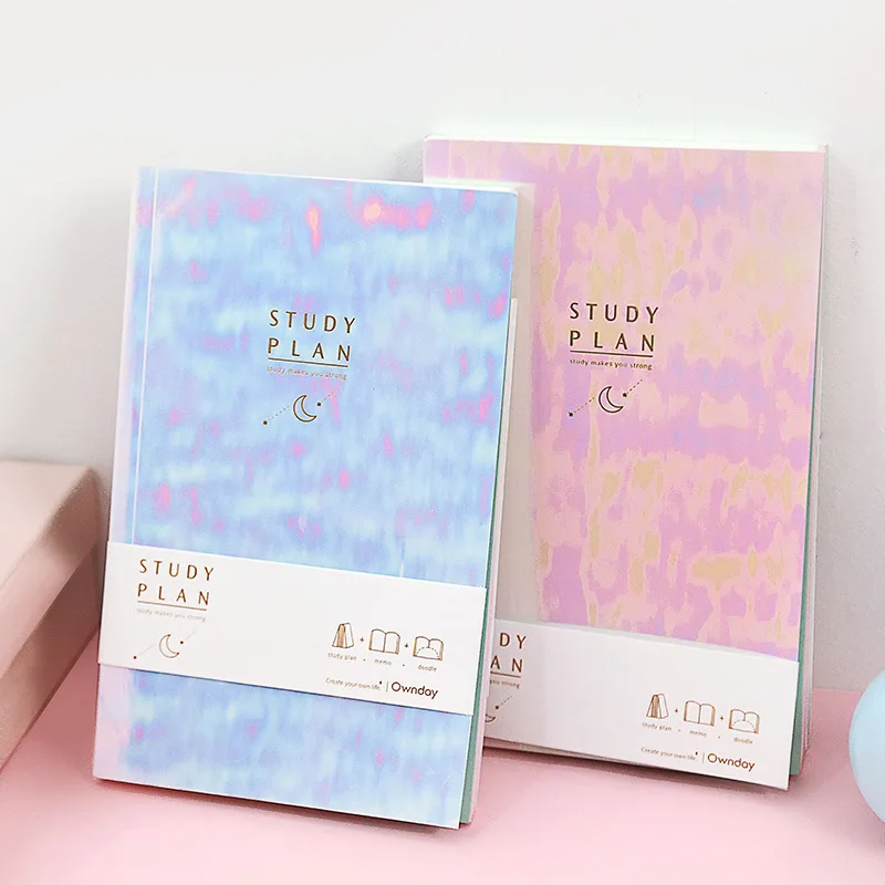 

Creative Simple Color Cover Notebook Student Korea Small Fresh Notepad Agenda 2020 Journal Diary For School Supplies Stationery