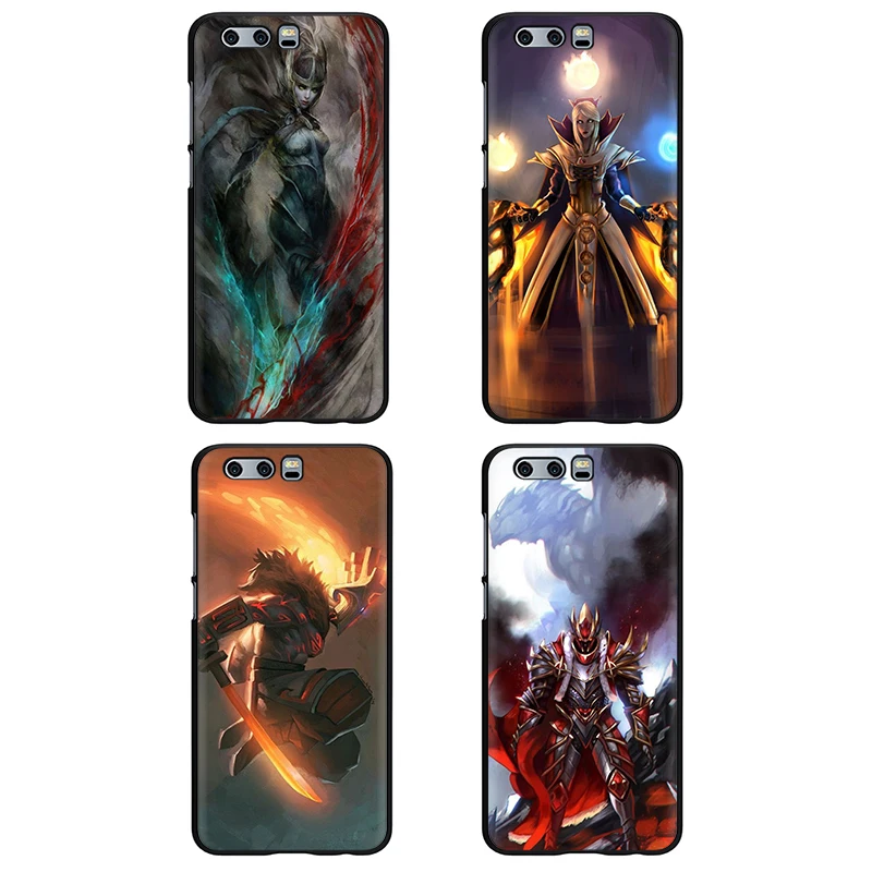 EWAU dota 2 logo Silicone phone case for Huawei Honor 6A 7A Pro 7C 7X 8X 8 9 Note 10 Lite view 20 9X Pro