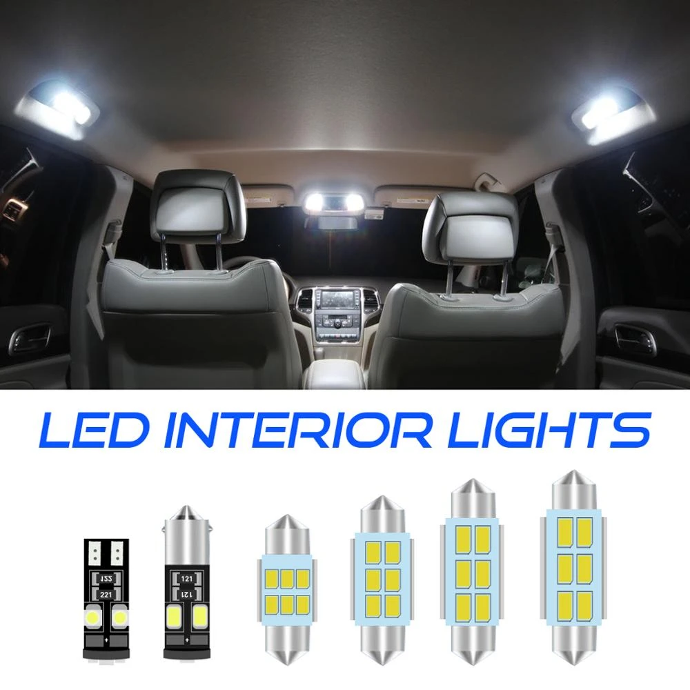 15 pcs Canbus Error Free LED Interior 