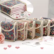 Горный цветок многоразовый мешок для тканевых подушечек гигиенические прокладки Сумки влажная сумка салфетка также может быть косметичка Менструальный Макияж инструмент