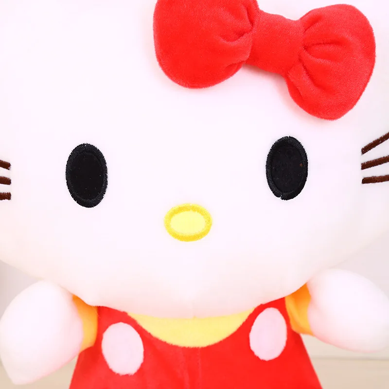 20/25 см милый рисунок Hello Kitty кошка плюшевая игрушка прекрасный чучело кукла