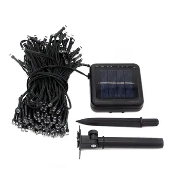 

LED Solar Panel String Light with Waterproof Outdoor Light String Christmas Decor Festival Fairy Light for Wedding Party Sale