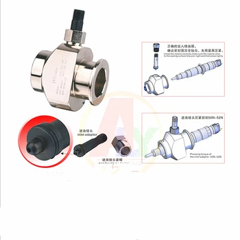 

1PCS Common Rail Injector Clamp Tools For BOSCHH DENSSO, Common Rail Injector Diesel Oil Back Flow Joint