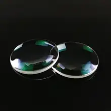 42 мм диаметр 65 мм фокусное расстояние оптический тест выпуклая линза стекло оптический инструмент Тройная призма для датчиков