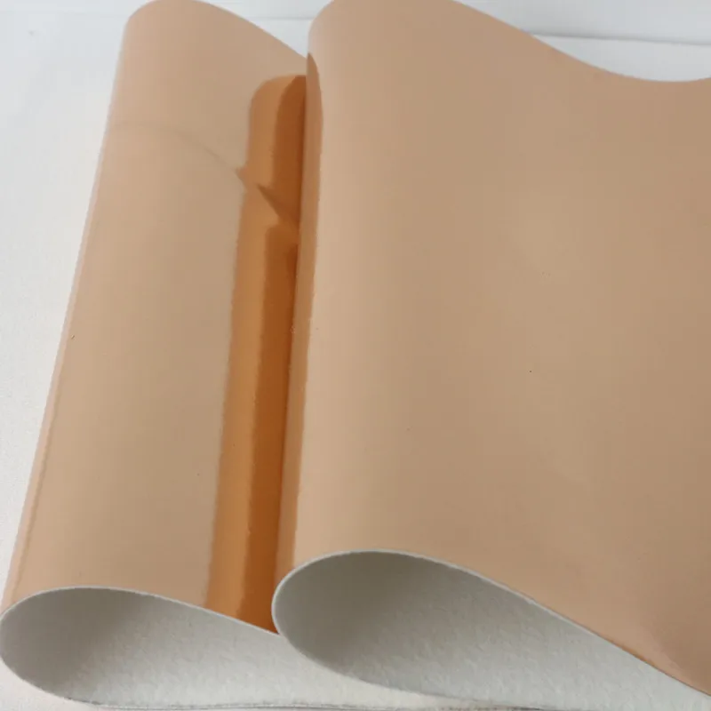 Mirror PU Synthetic Leather Fabric 1PC A4 SIZE