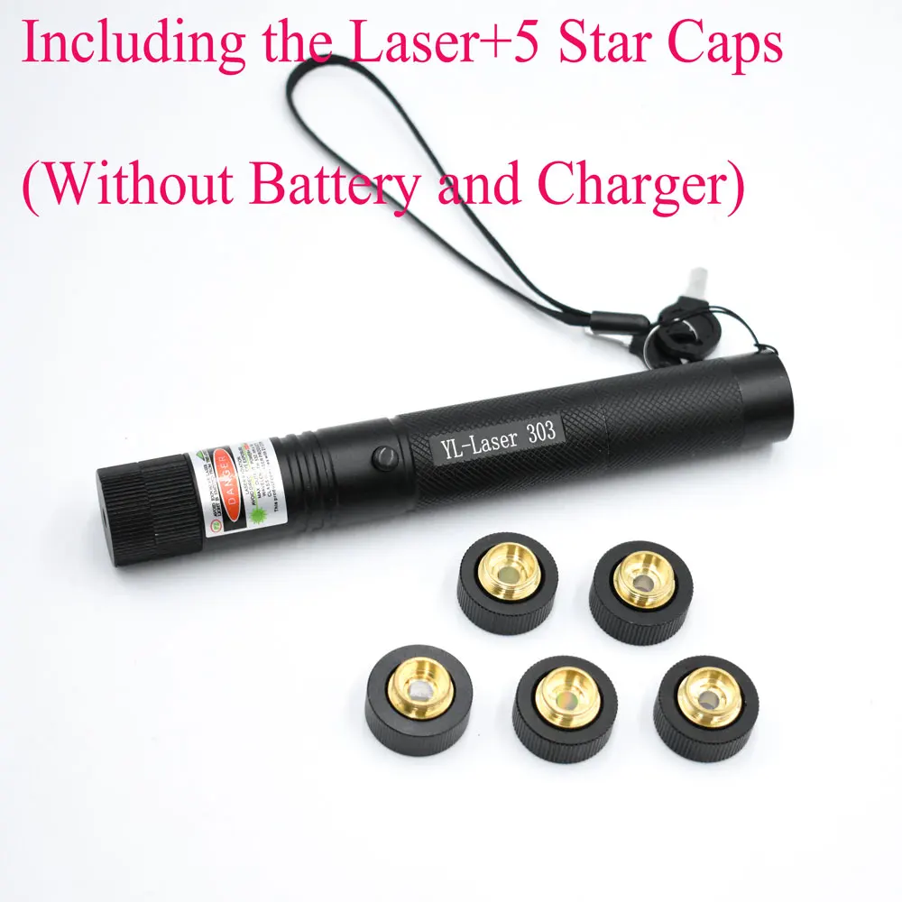 Лазерный Пуэнт, военный, 532нм, зеленый лазер, 303, мощный, 5 мВт, лазерный указатель, ручка, горящая спичка, на выбор, зарядка через usb или аккумулятор 18650