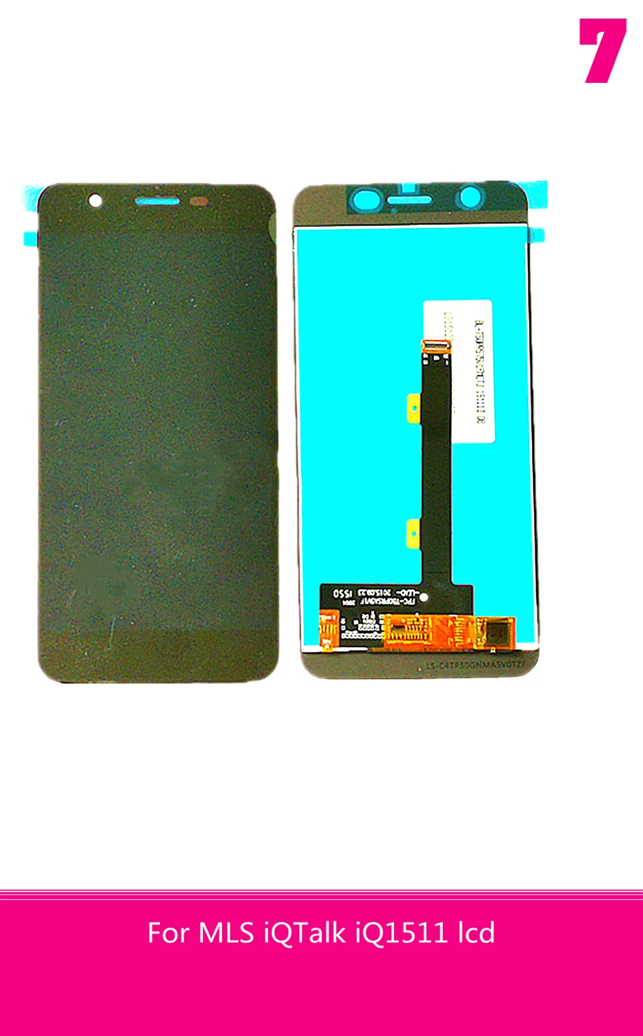 Lcd для MLS iQTalk iQ1511 lcd сенсорный дигитайзер запасной датчик на переднем стекле мобильный телефон+ Инструменты