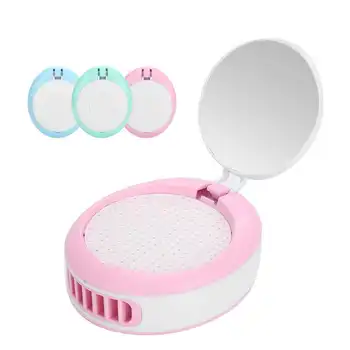 

Grafted Eyelashes Dryer Nail Dryer Fan Portable Eyelash Blower with Mirror USB Fan Beauty Tool
