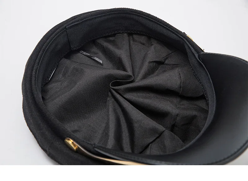 Модный шерстяной берет, шапка в стиле милитари, модные шапки для женщин, плоские шляпы, армейский слюнявчик, военная Кепка, восьмиугольная кепка