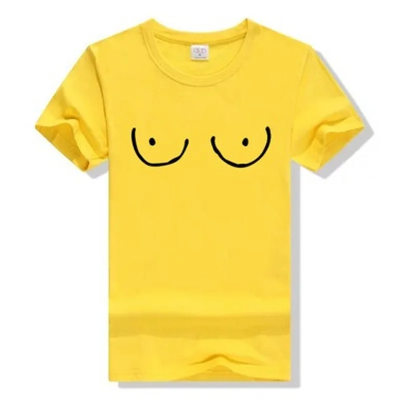 Fashion New Ladies T-shirts Cartoon Couple Outfit Short Sleeve Men and Women Multicolor Round Collar friends | Женская одежда