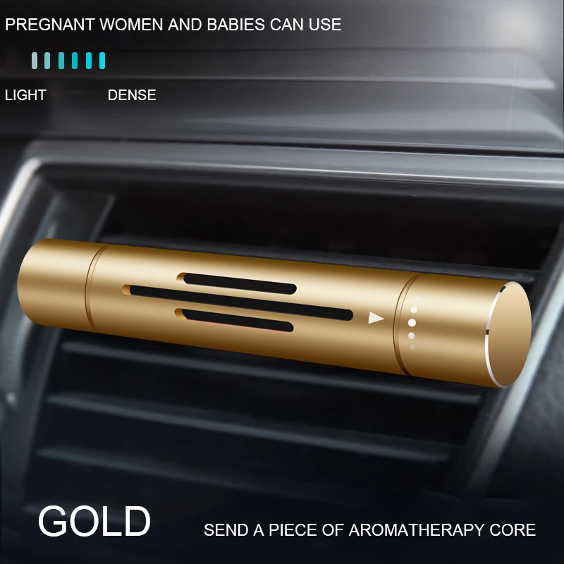 Gold Автомобильный освежитель воздуха, автомобильный Стайлинг, освежитель воздуха, ароматизатор для автомобиля, украшение для парфюма, автомобильные товары, аксессуары для автомобиля, ароматизатор - Название цвета: Gold