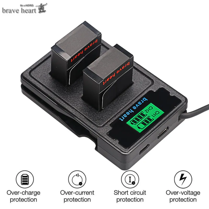 4x bateria batterie Go Pro Hero 3 + батареи для Gopro hero Black Edition белый серебристый HD аксессуары