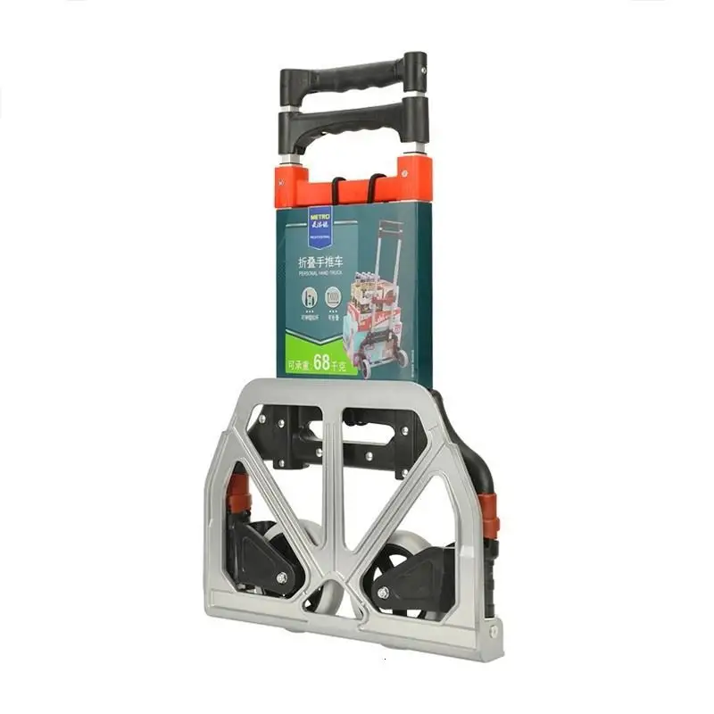 MODEL G Carretilla Plegable Rolling Cart De Courses Avec roulets Table Mesa Cocina корзина для покупок Roulant Кухонная Тележка - Цвет: MODEL G