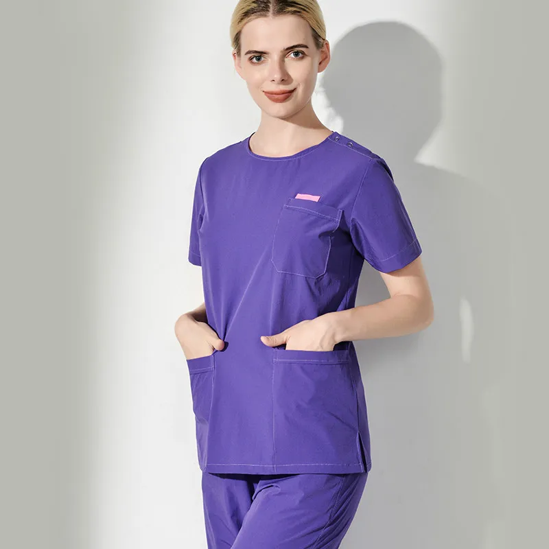 

Interesting Description Of Separate Set Of Hand Washing Clothes In Europe And America Women's Brush Handwear Short-sleeved Surgi