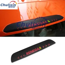 JEEP Renegade 1 шт. автомобильные аксессуары из углеродного волокна наклейки для автомобиля наклейки на светильник с высоким тормозом