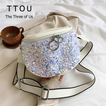 

Luxury Women Sequins Deso Crossbody Bags Femle Travel Wild High Qaulity Shoulder Bags Ladies Party High Street Mini Bags