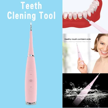 

Portable Ultrasonic Sonic Dental Scaler Electric Tooth Calculus Remover Tartar Cleaner Tooth Stains Tartar Tool Whiten Teeth