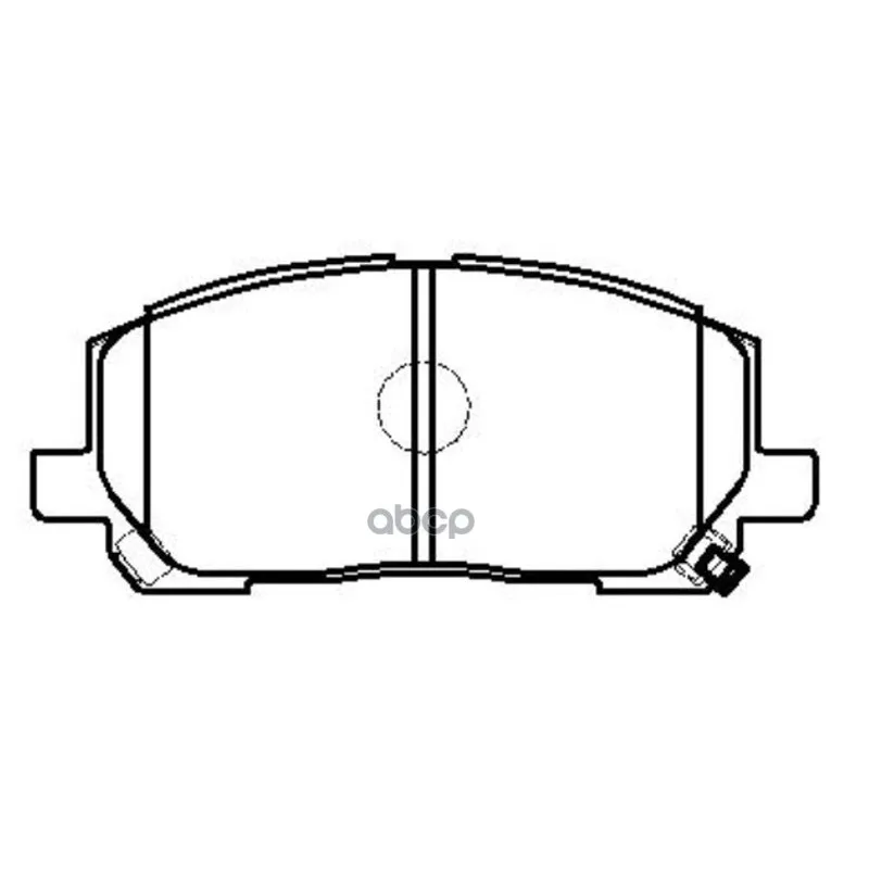 Колодки Тормозные Дисковые Передние Lexus Rx300 V6 00-01 Ckt-58 Ctr арт. CKT-58