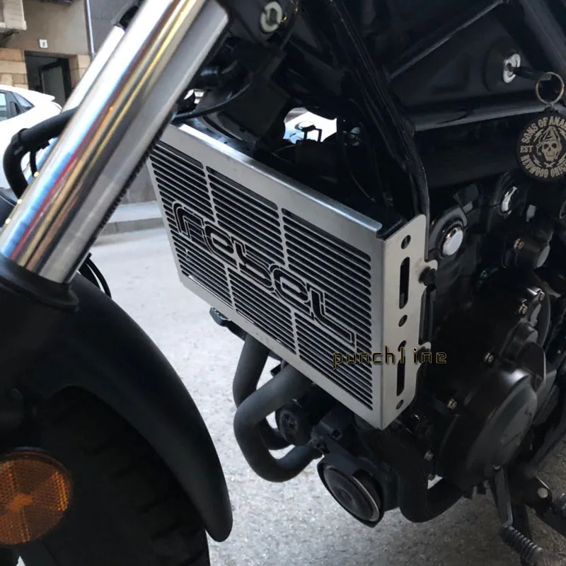Подходят для HONDA REBEL 300 500 мятежник 2017 2019 аксессуары мотоциклов решетка радиатора