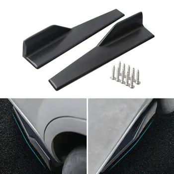

Car Universal Small Surrounded Side Skirt 45cm Upgrade Version Widened Thickened Reinforced Pp Blade Side Skirt Side Shovel