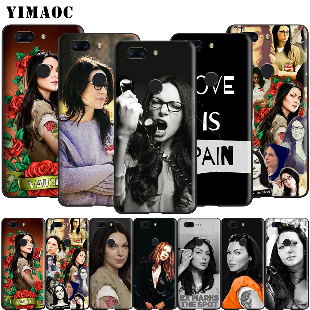 

Yimaoc Alex Vause Laura Prepon Silicone Case for Oneplus 7 Pro 6t 6 5t 5