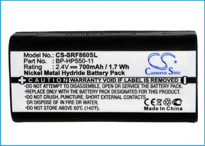 UPGRADE Battery For SONY MDR-IF245RK MDR-RF4000 MDR-RF4000K MDR-RF810 MDR-RF840RK(P/N BP-HP550-11) | Электроника