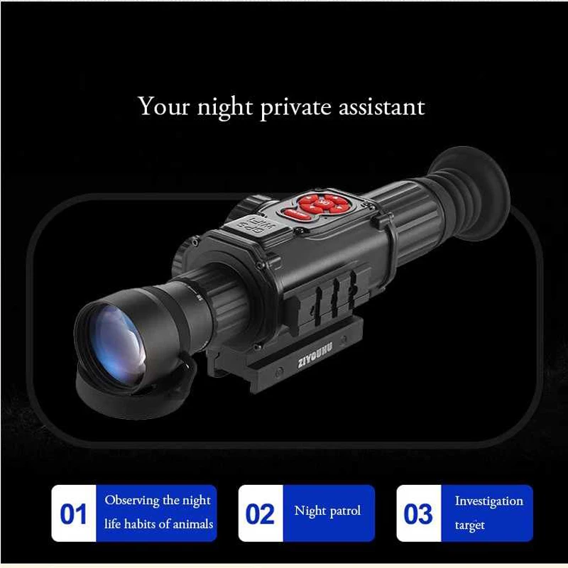 

High Definition Night Vision Supports Photo and Video GPS Positioning and Wireless WIFI Transmission with Monocular telescope
