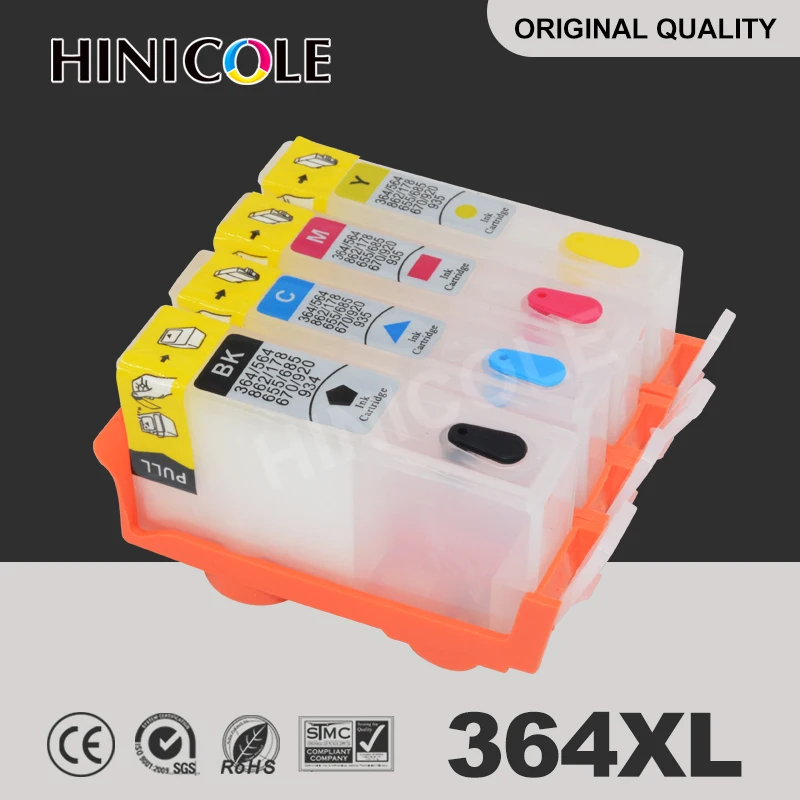 

Hinicole Ink Cartridge 364 XL For HP Photosmart 5510 5511 5512 5514 5515 5520 5521 6510 6512 6515 Refill Cartridges