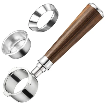 

51mm Bottomless 3 Ears Portafilter Dosing Funnel for Delonghi Espresso Machines EC0680 and EC0685