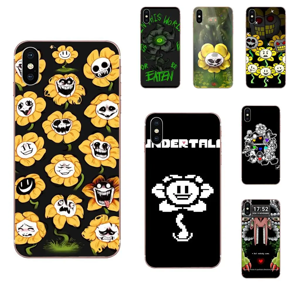 Design Cool Game Undertale Flowey For Huawei Honor Nova Note 5 5I 8A 8X 10 Pro 9X Moto G G2 G3 G4 G5 G6 G7 Plus | Мобильные телефоны