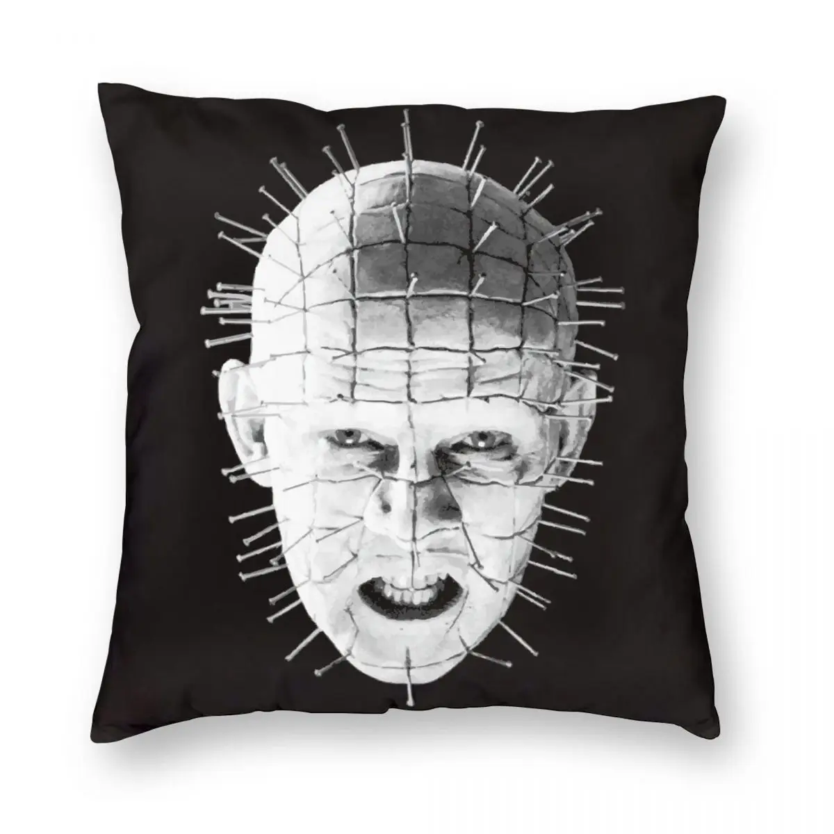 

Подушка Hellraiser 1987, искусственная, с рисунком, декоративная, с мотивом Хэллоуина, ужасов, декоративная подушка для дома, 45*45