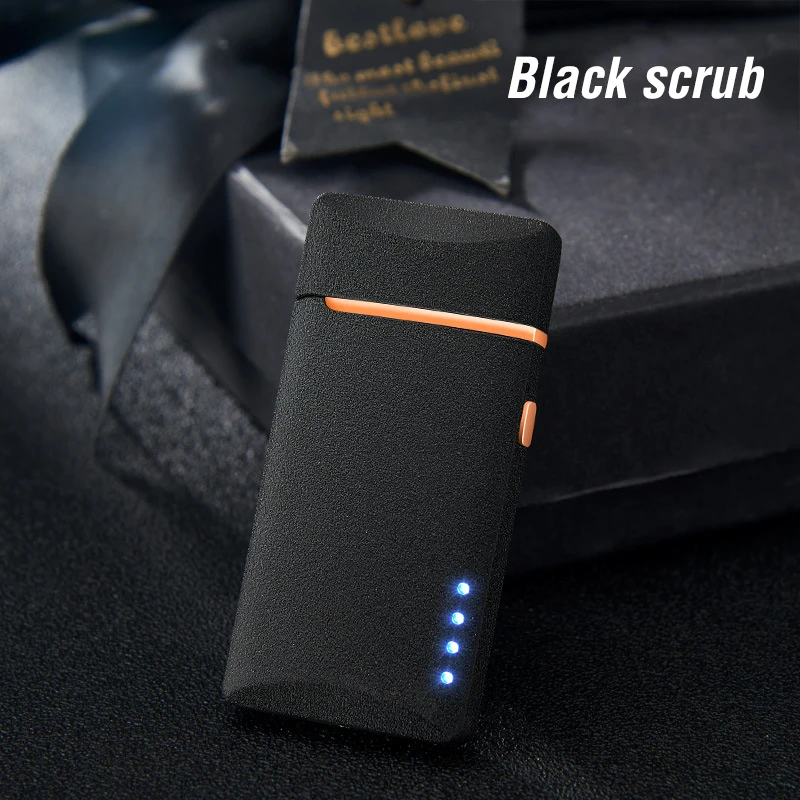Двойная дуга USB электрическая зажигалка для сигарет ветрозащитная перезаряжаемая плазменная турбо Зажигалка металлическая новинка электронные гаджеты для мужчин
