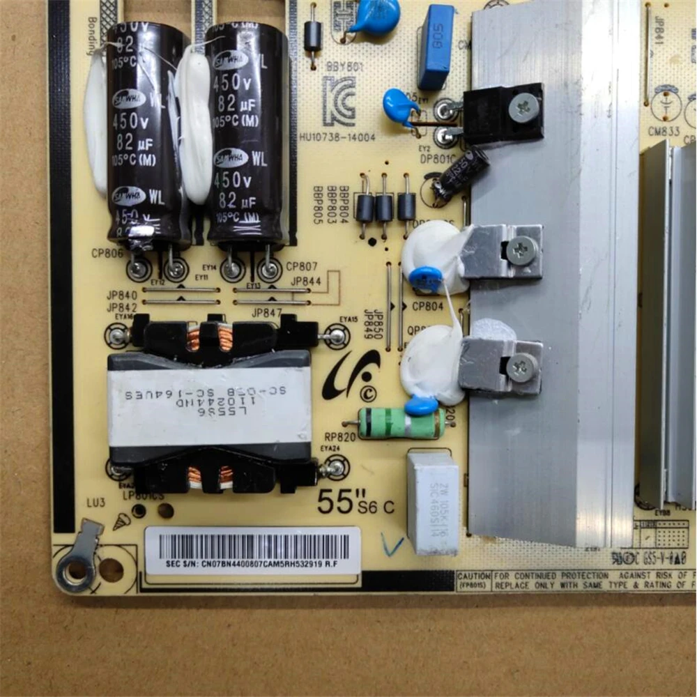 Новая оригинальная плата питания для samsung UA48JU6400J BN44-00807C 00807A 00807H UE55MU6120K XXU un55ku6500f xza UN50MU6300F