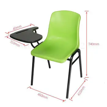 

Color training chair with table board writing board children's english class tutoring institution one table and chair student ch