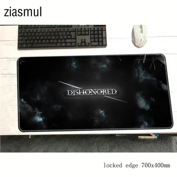 

Dishonored mouse pad 700x400x2mm mats Fashion Computer mouse mat gaming accessories HD pattern mousepad keyboard games gamer
