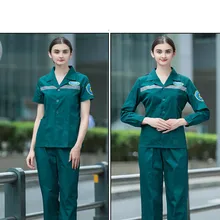 Аварийный одежда 120 центр аварийного амбулаторное спецодежды летом и зимой в больнице раздельный костюм на заказ