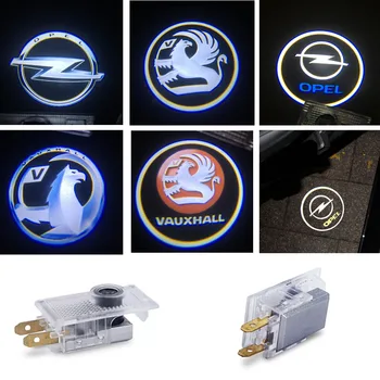 

2Pcs LED Car Logo Door Welcome Light Projector Laser lamp For Opel Insignia 2009 2010 2011 2013 2014 2015 2016 2018 Accessories