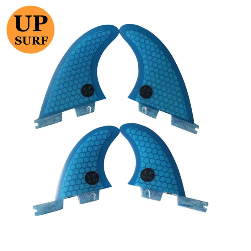 

Surf FCS2 G3+GL Fin Honeycomb Fibreglass Surfboard Fins Quilhas Fins FCSii quad sets quad fins upsurf