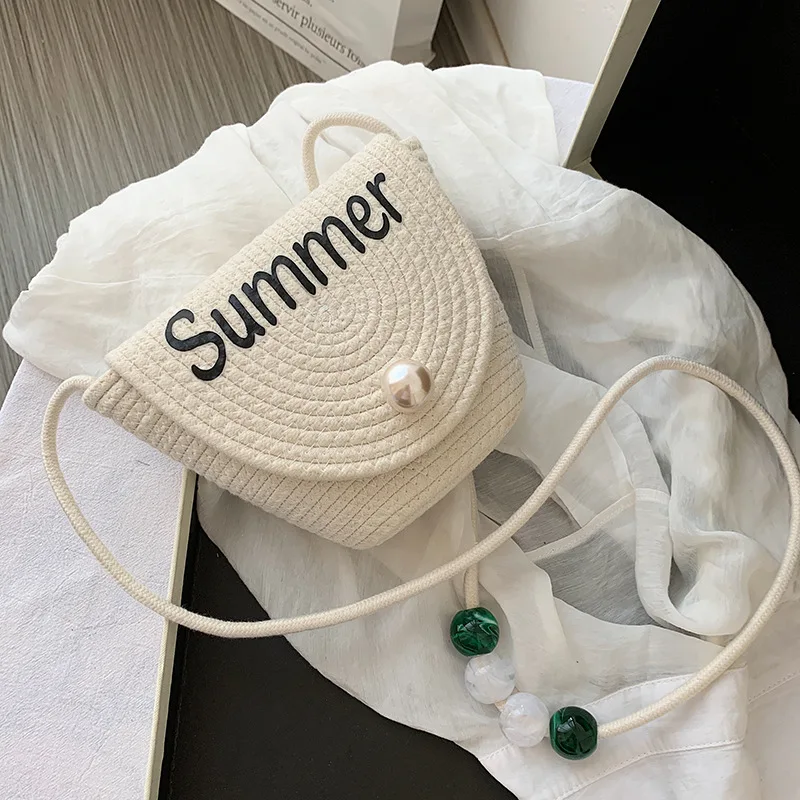 Mini Summer Weave Bucket Bags For Women 2020 Sac A Main Crossbody Bags