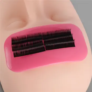 

1PC Cosmetic Silicone Reusable Eyelashes Pads Pallet Stand Make Loose Extension Eyelash Holder Makeup Tool Kit