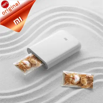 

Xiaomi Mi AR Printer 300dpi Portable Photo Mini DIY share Bluetooth AR video printing 500mAh pocket printer with mijia app