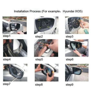 

14 SMD Car Arrow Light Windshield Lamp Panel Mirror Indicator Scooters