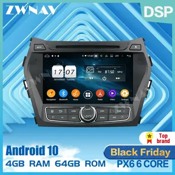 

2 din IPS screen Android 10.0 Car Multimedia player For Hyundai IX45 2014-2018 car video audio stereo Android GPS navi head unit