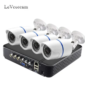 

CCTV System 1080P HDMI AHD CCTV DVR 4PCS 2.0 MP IR Outdoor Security Camera 2500TVL TVL Camera Surveillance Kit/BNC Cable Option