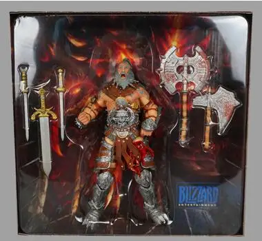 最終価格 Diablo3 ディアブロ フィギュア クラシックゲームディアブロ3バーバリアン4騎手卓上装飾