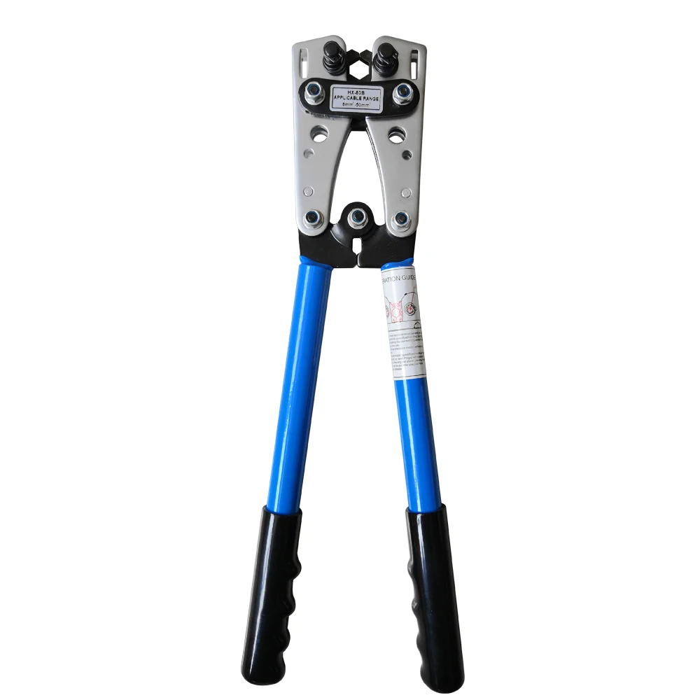 

HX-50B Portable Cable Crimping Tool Professional Terminals Crimper Plier Multifunctional Hand Tools