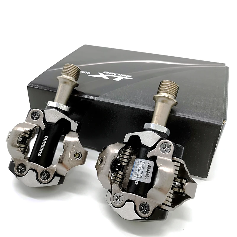Shimano Deore XT PD-M8000 SPD бесклипсовые педали MTB велосипед Велоспорт самофиксирующаяся педаль с SM-SH51 шипами запчасти для велосипеда