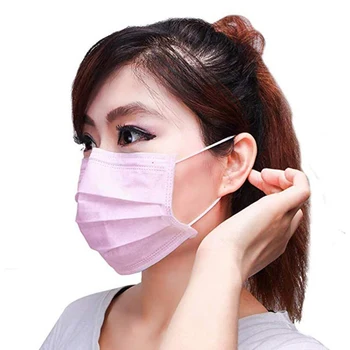 

Women Men Adult Disposable Masks Safety Breathable Foldable 3-Layers Masks High Efficiency Protection Comfortable One-time-use
