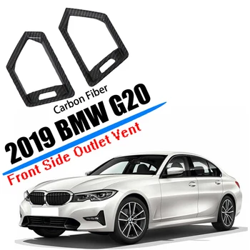 

Fit for 2019 2020 BMW 3 Series G20 Sedan Interial Side Air Vent Outlet Cover Tirm ABS Carbon Fiber Style Car Styling Accessories